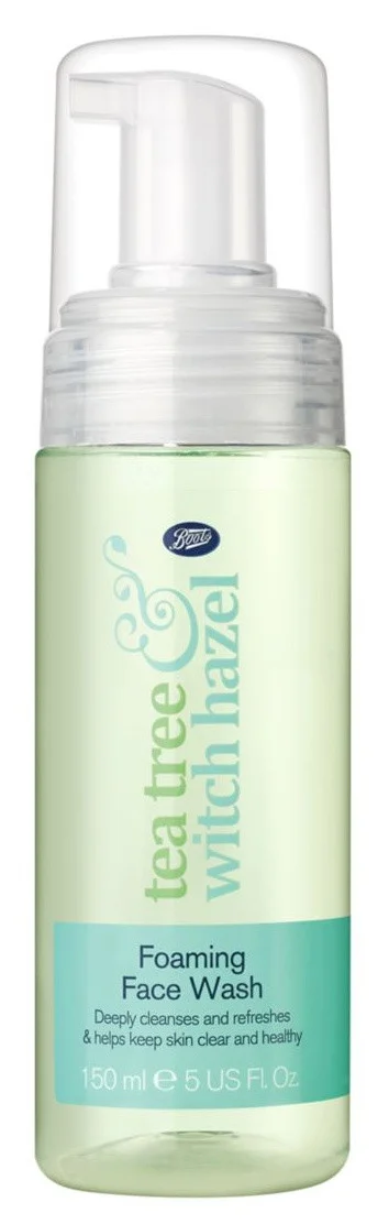 Boots Tea Tree & Witch Hazel Foaming Face Wash
