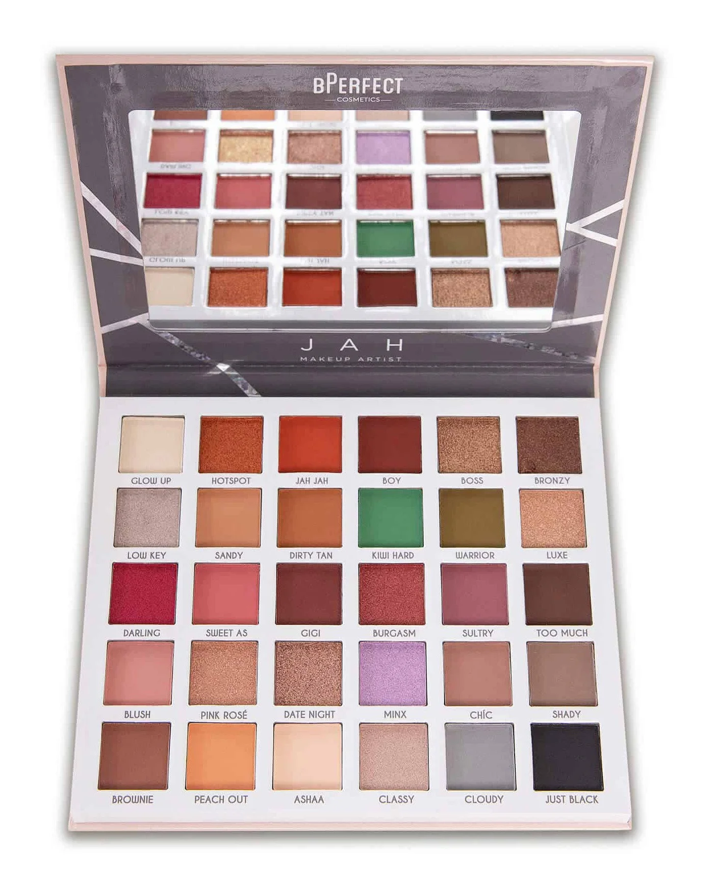 Bperfect cosmectics Bperfect Jah Clientelle Eyeshadow Palette