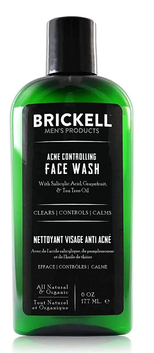 Sữa rửa mặt Brickell Men's Products Acne Controlling Face Wash
