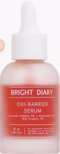 Tinh chất Bright Diary Oxi-barrier Serum Ceramide Complex 5% + Astaxanthin 2% + Propolis 5%