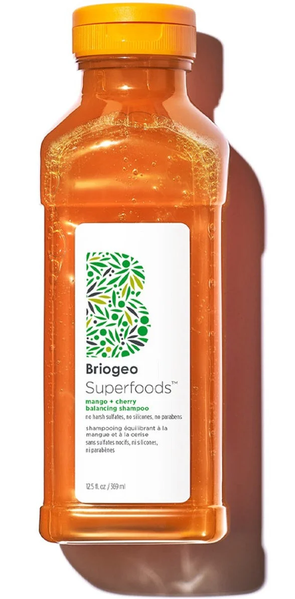 Dầu gội Briogeo Superfoods Mango + Cherry Balancing Shampoo