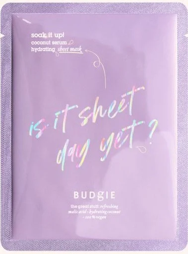 Budgie Soak It Up! Sheet Mask