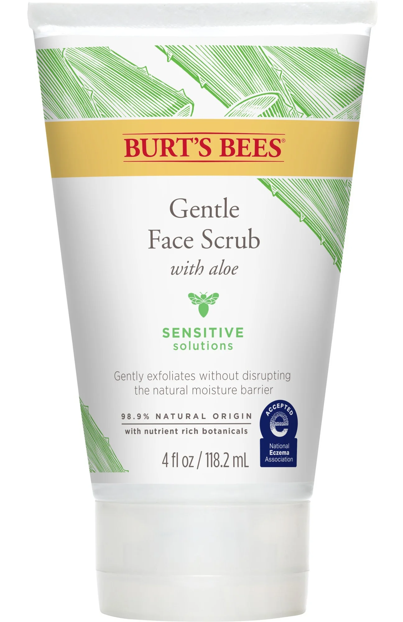 Tẩy da chết Burt's Bees Gentle Face Scrub With Aloe