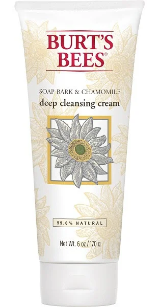 Dupe Version #8: Burt's Bees Soap Bark & Chamomile Deep Cleansing Cream Burt's Bees Soap Bark & Chamomile Deep Cleansing Cream