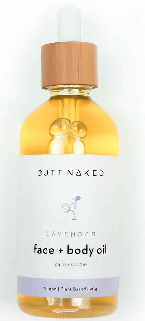 Dầu dưỡng Butt Naked Adios Irritation Face and Body Oil
