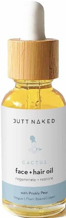 Butt Naked Body Cactus Prickly Pear Face Hair Oil