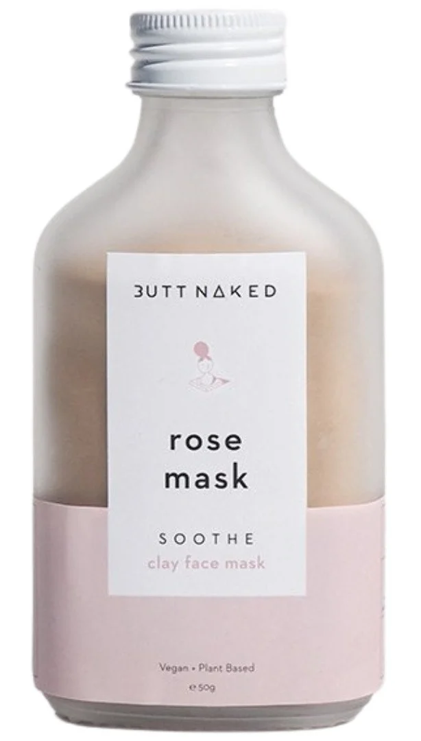 Mặt nạ Butt Naked Body Rose Clay Face Mask
