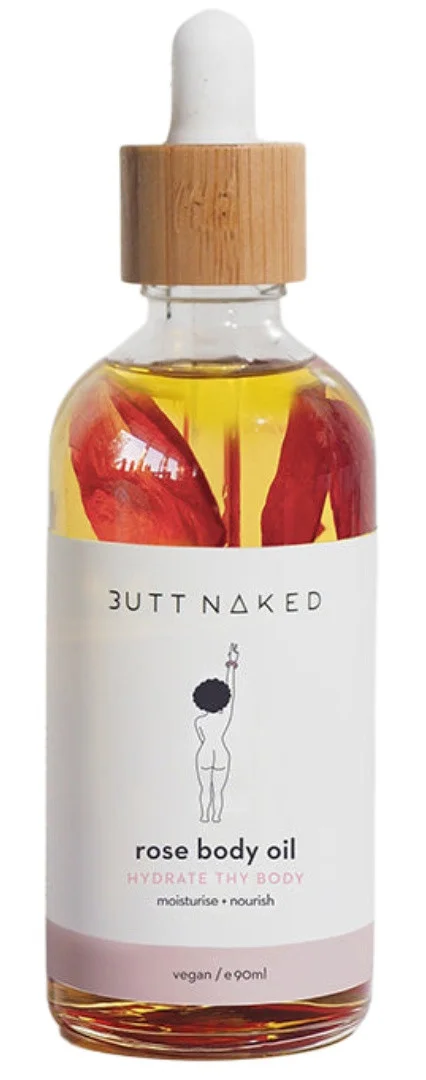 Dầu dưỡng Butt Naked Rose Body Oil