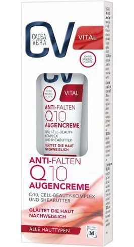 CadeaVera CV Vital Anti-Falten Q10 Augencreme