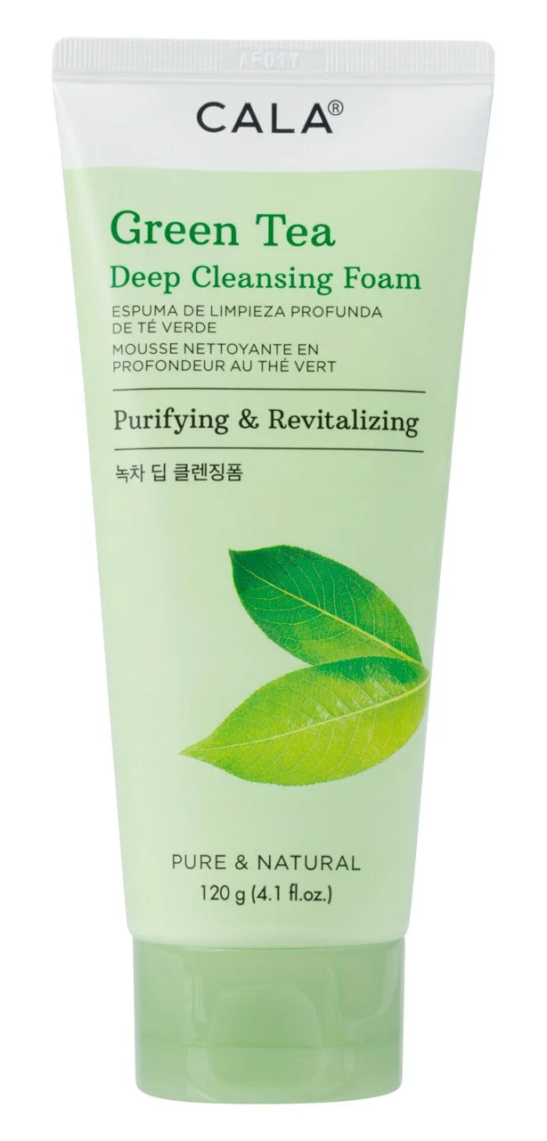 Sữa rửa mặt Cala Green Tea Deep Cleansing Foam