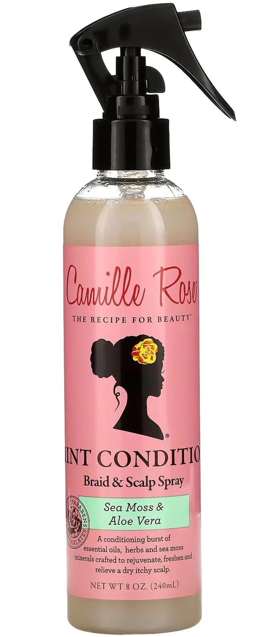 Xịt Camille Rose Mint Condition Braid And Scalp Spray