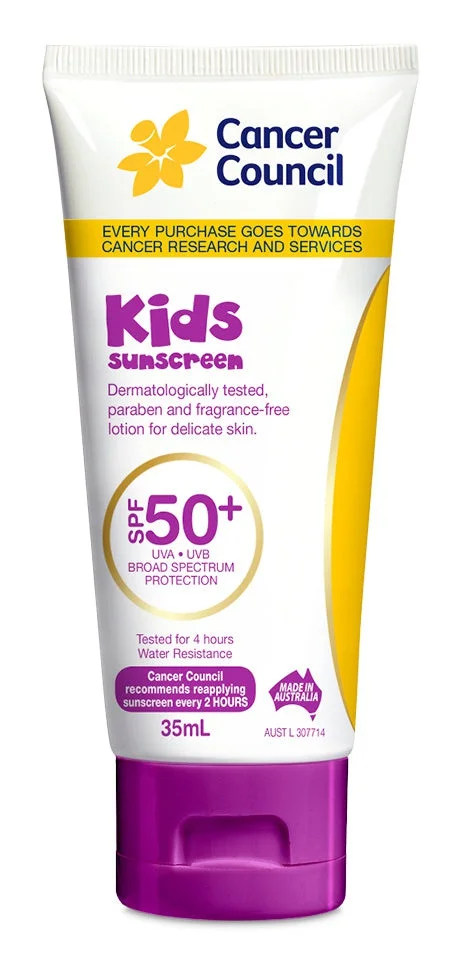 Kem chống nắng Cancer Council Kids Sunscreen SPF50+
