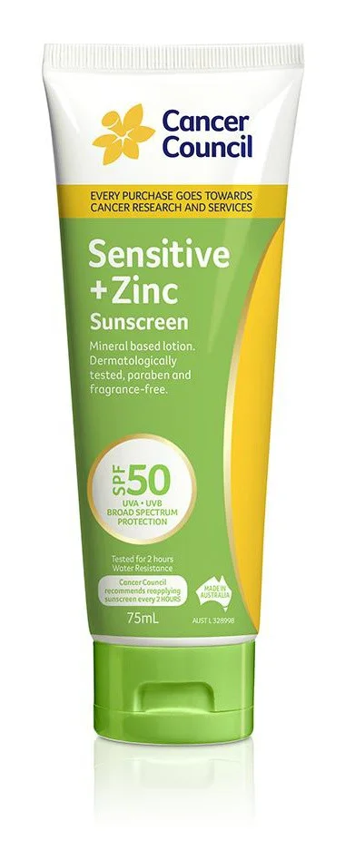 Cancer Council Sensitive Moisturizing Sunscreen SPF50+