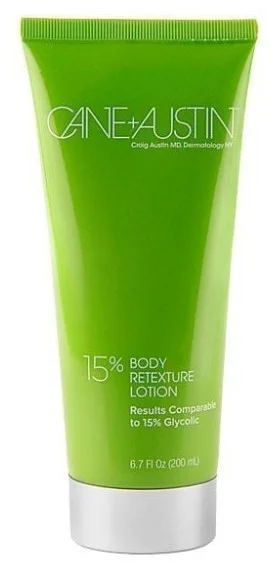 Cane + Austin 15% Glycolic Acid Retexturizing Body Lotion