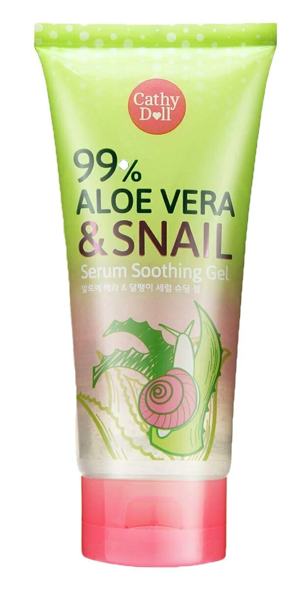 Cathy Doll 99% Aloe Vera & Snail Serum Soothing Gel