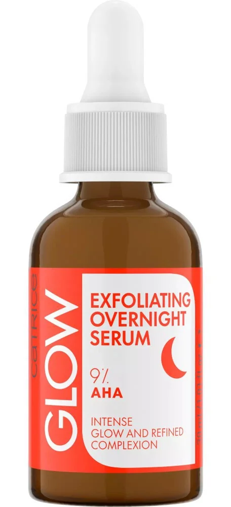 Tinh chất Catrice Glow Overnight Serum 9% AHA