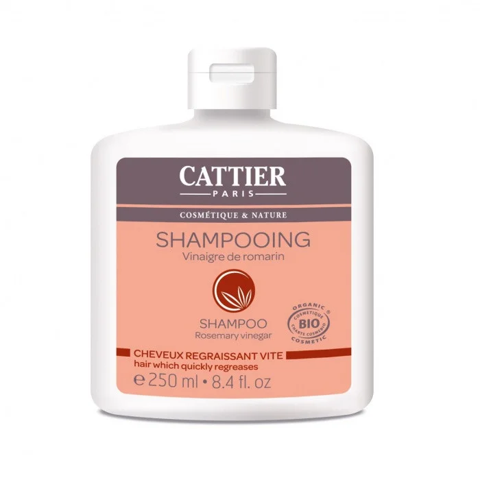 Cattier Paris Shampooing Vinaigre De Romarin Bio