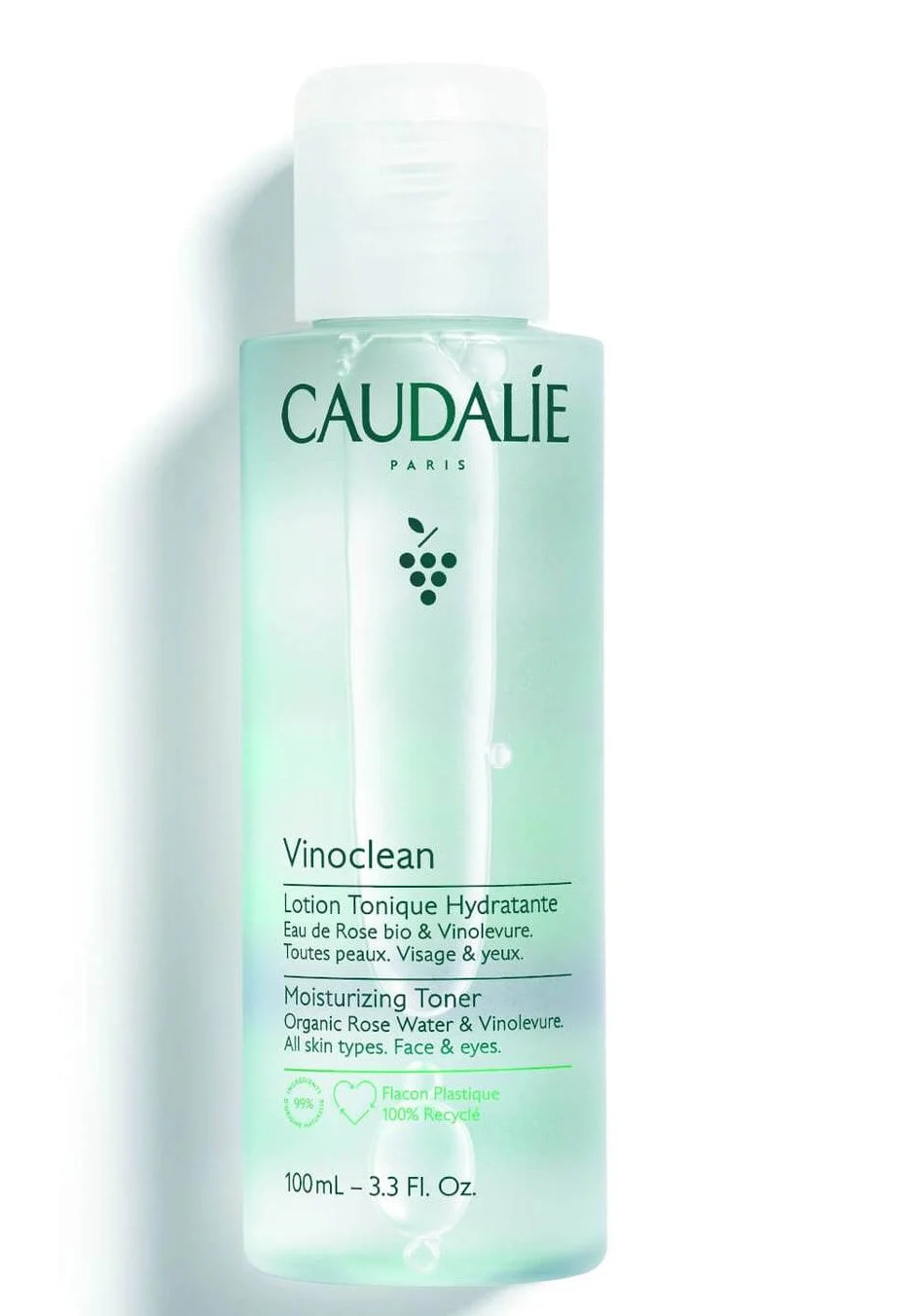 Caudalie Vinoclean Moisturizing Toner With Rose Water