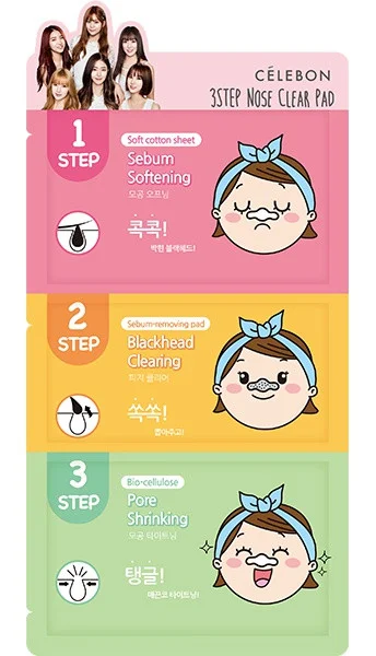 Celebon 3 Step Nose Clear Pad