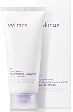 CELIMAX Derma Nature Relief Madecica PH Balancing Foam Cleansing
