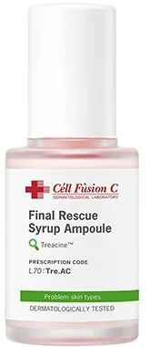 Tinh Chất Chăm Sóc Da Nhờn Mụn CELL FUSHION C Final Rescue Syrop Ampoule
