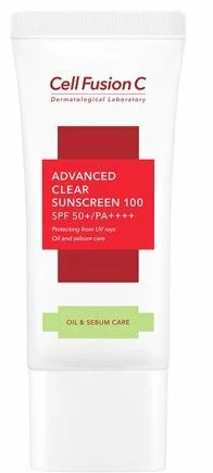 Kem chống nắng Cell Fusion C Advanced Clear Sunscreen 100 SPF50