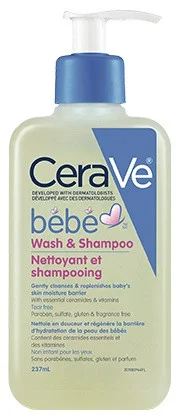 Dầu gội CeraVe Baby Wash & Shampoo [CAN]