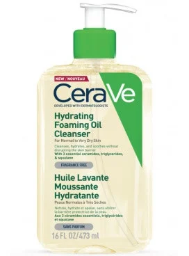 CeraVe Hydrating Foaming Oil Cleanser