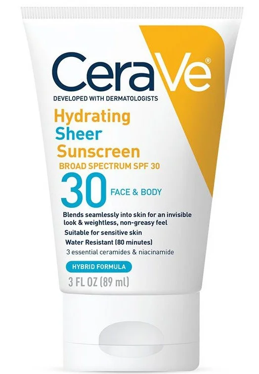 Dưỡng ẩm CeraVe Hydrating Sheer Face And Body Sunscreen SPF 30