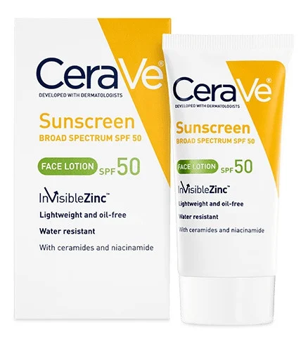 CeraVe Sunscreen Broad Spectrum Spf 50 Face Lotion