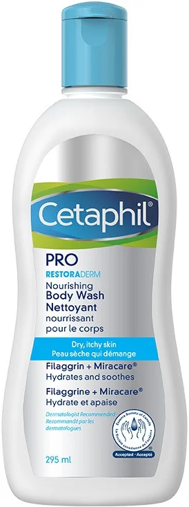 Sữa tắm Cetaphil Pro Restoraderm Nourishing Body Wash [CAN]