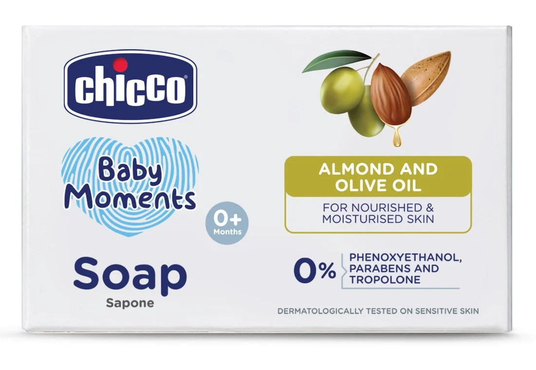 Xà phòng Chicco Baby Moments Soap