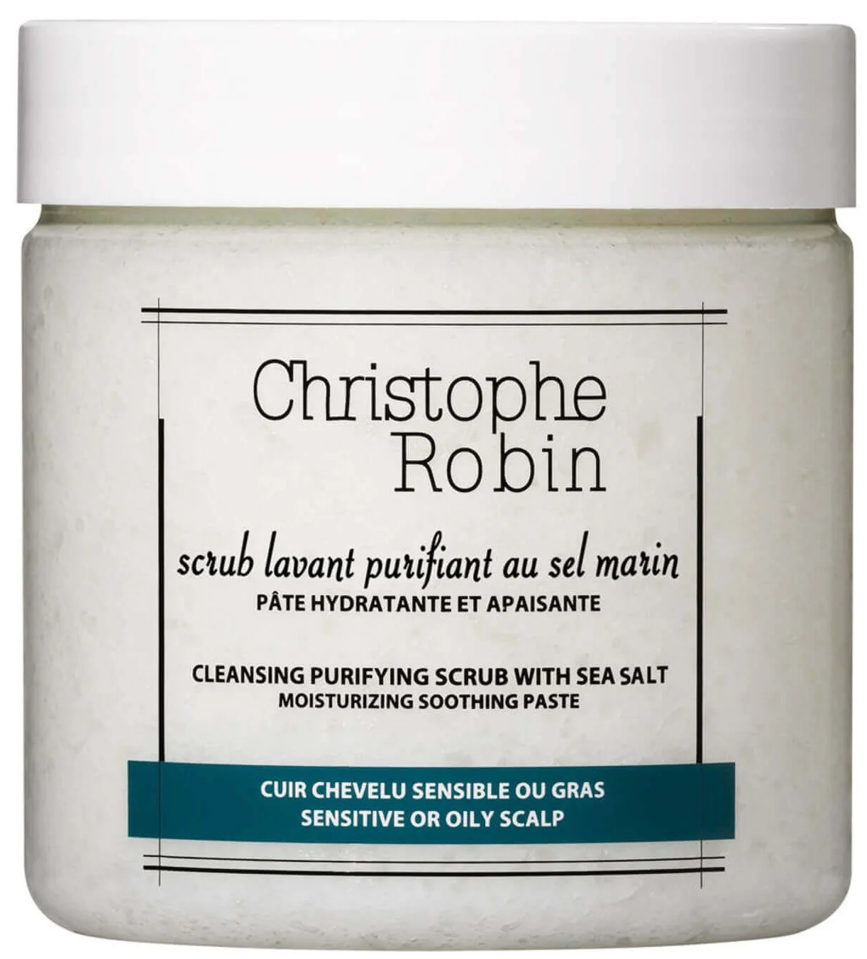 Tẩy da chết Christophe Robin Cleansing Purifying Scrub With Sea Salt