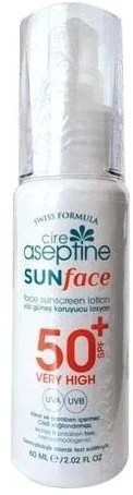 Sữa dưỡng Cire Aseptine Sunface 50+ Sunscreen Lotion