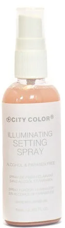 Xịt định hình City Color Illuminating Setting Spray