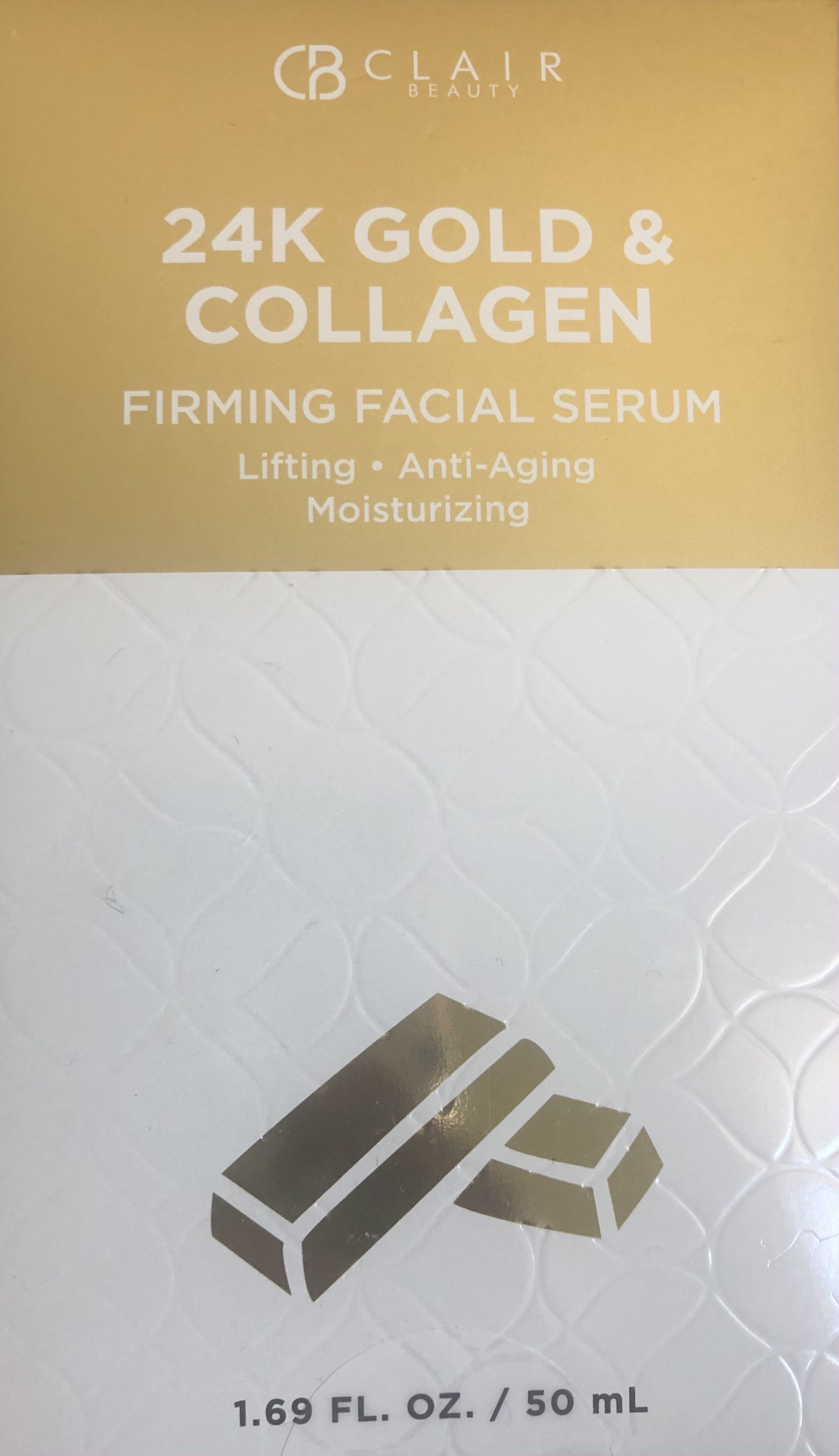 Clair Beauty 24k Gold And Collagen Firming Facial Serum