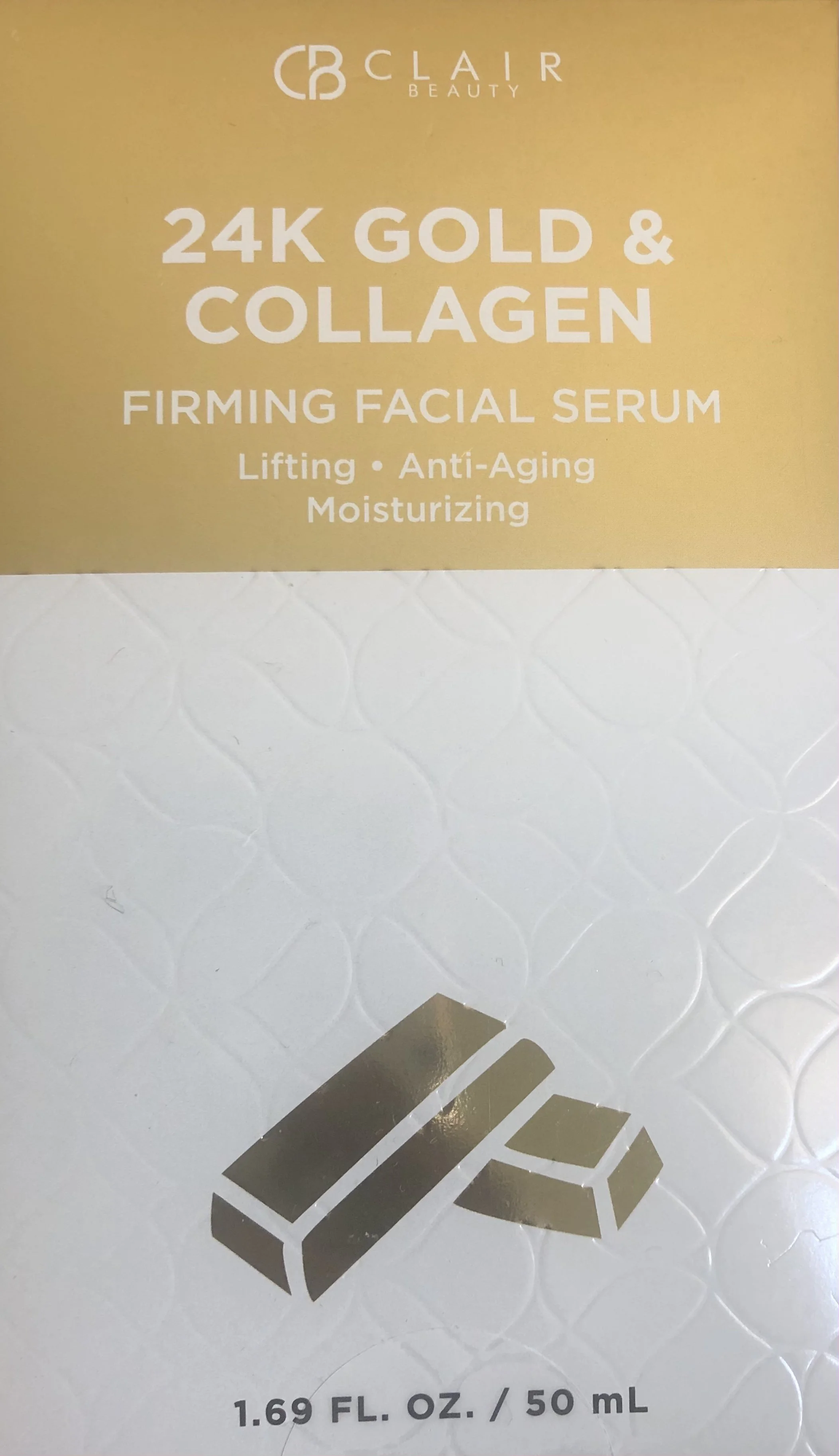 Tinh chất Clair Beauty 24K Gold & Collagen Firming Facial Serum