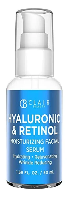 Dưỡng ẩm Clair Beauty Hyaluronic & Retinol - Moisturizing Facial Serum