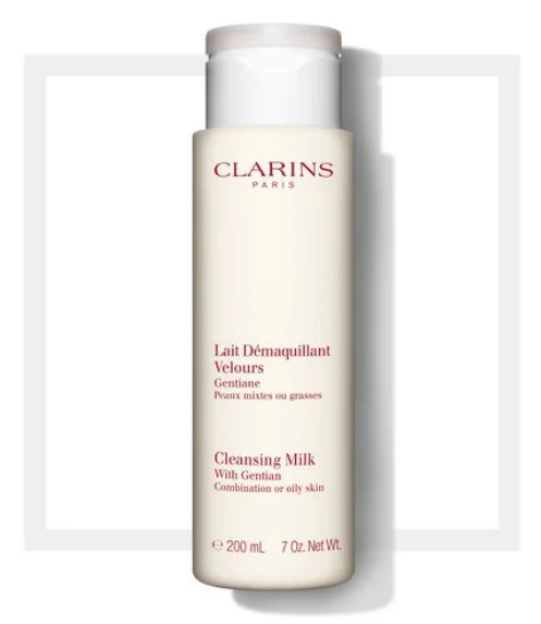 Clarins Cleansing Milk With Gentian - Combination/Oily Skin