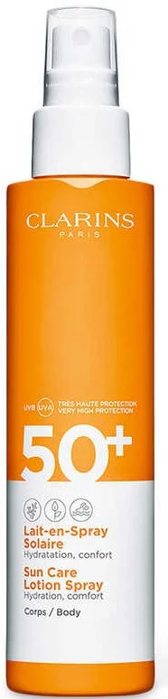Clarins Sun Care Body Lotion-In-Spray UVA/UVB 50+
