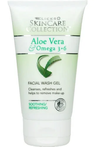 Clicks skincare collection Aloe Vera Face Wash Gel