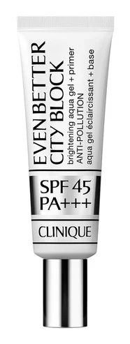 Clinique Even Better City Block Brightening Aqua Gel + Anti-Pollution Primer Spf 45