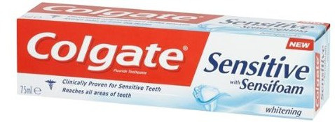 Colgate Sensitive With Sensifoam Whitening