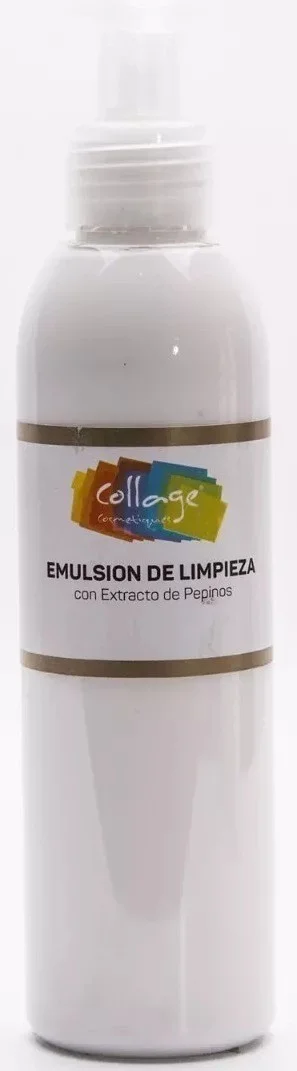 Collage Emulsión De Limpieza Con Extracto De Pepino