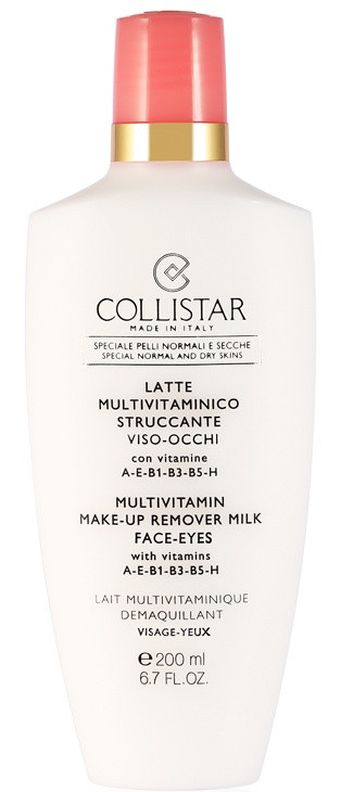 Full ingredients list Collistar Multivitamin Make-up Remover ...