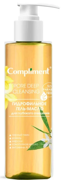 Compliment Гидрофильное Гель-масло Pore Deep Cleansing