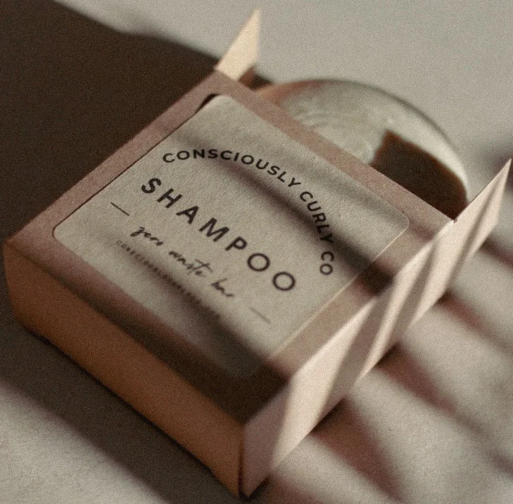 Dầu gội Consciously Curly Co Cleansing Shampoo Bar (unscented)