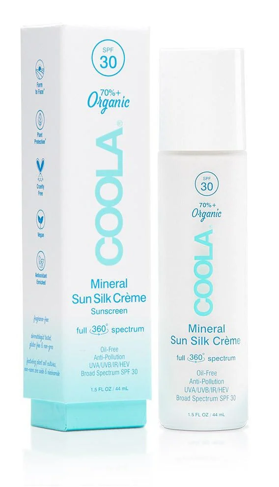 COOLA Full Spectrum 360° Mineral Sun Silk Crème Organic Sunscreen Spf 30