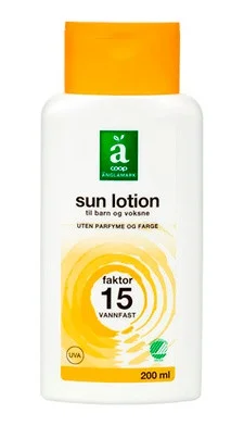 Sữa dưỡng Coop Änglamark Sun Lotion