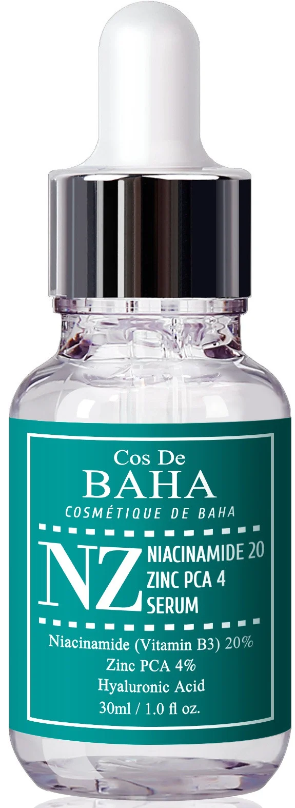 Cos de Baha Niacinamide 20 Zinc Pca 4 Serum